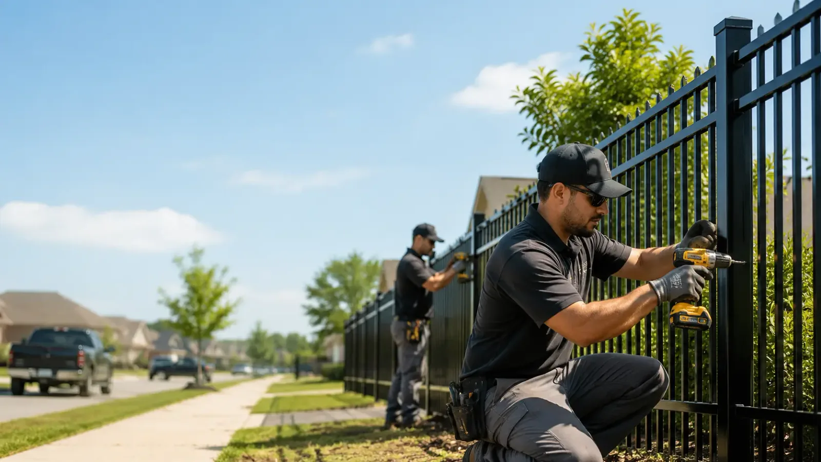 Metal Fence Installation in Castor, LA